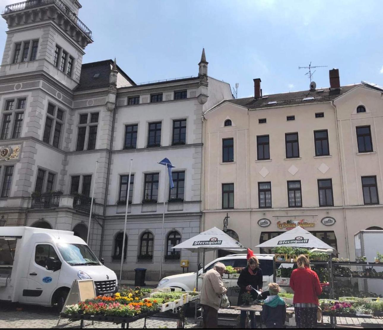 Kleinzimmer Am Markt Oelsnitz  Εξωτερικό φωτογραφία